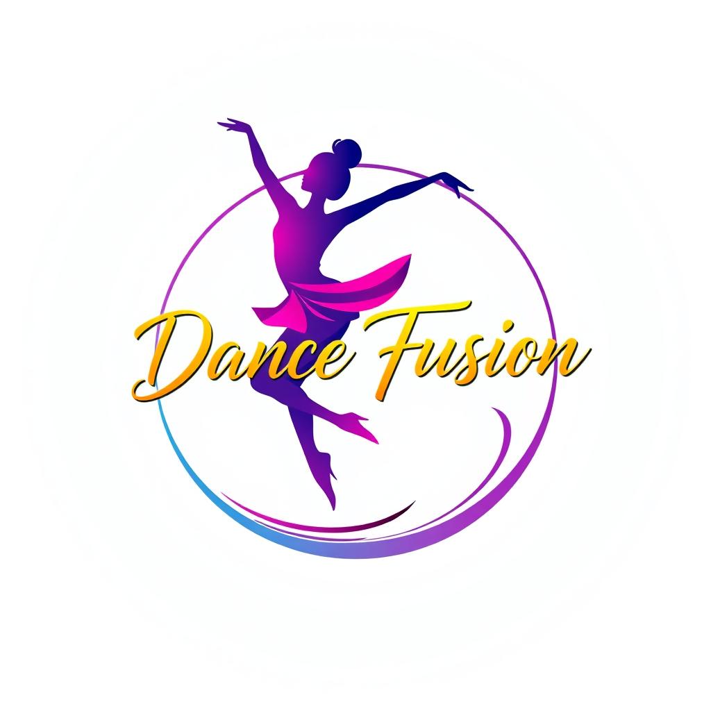 Energize Your Passion with Our Dance Studio Logo