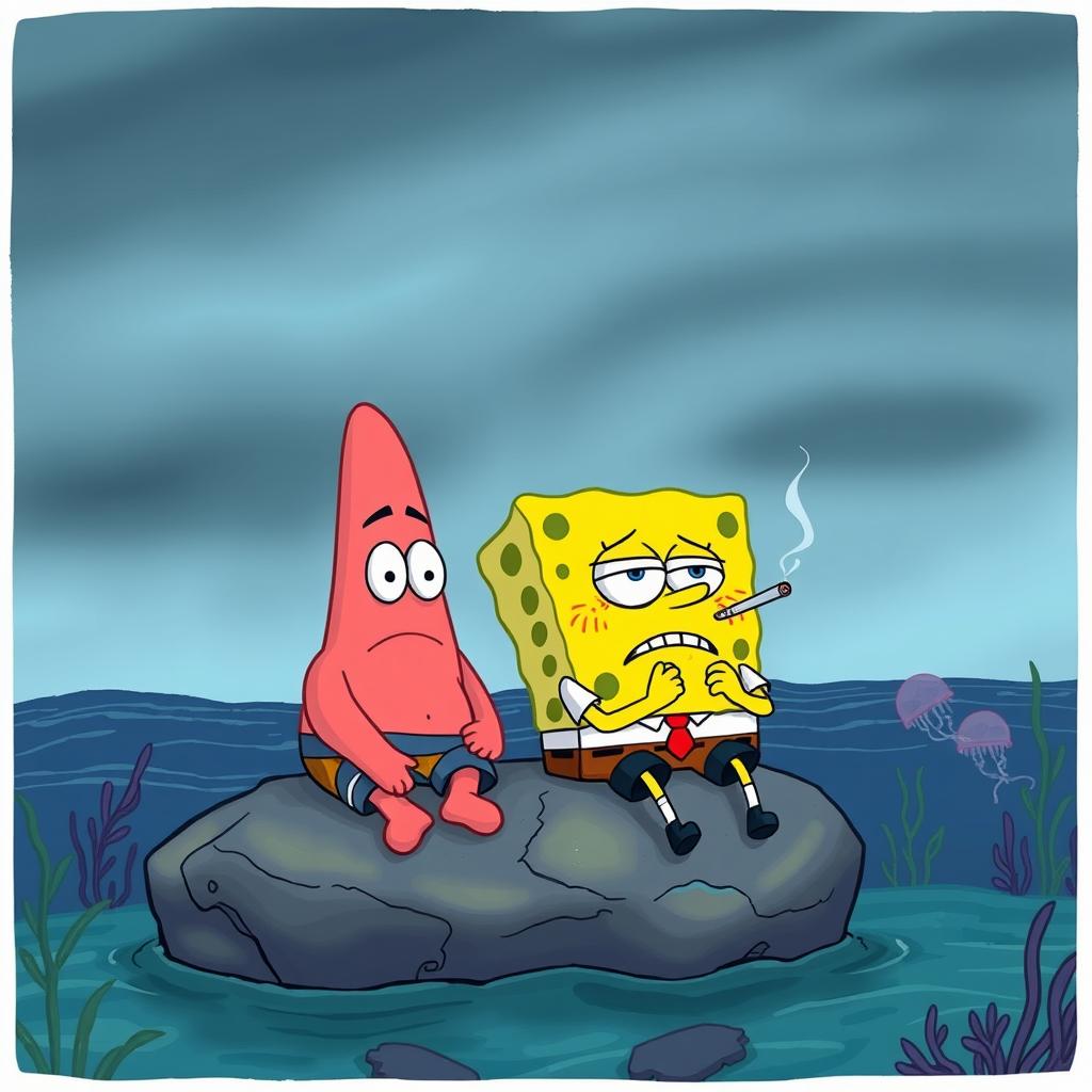 SpongeBob & Patricks Melancholic Moment