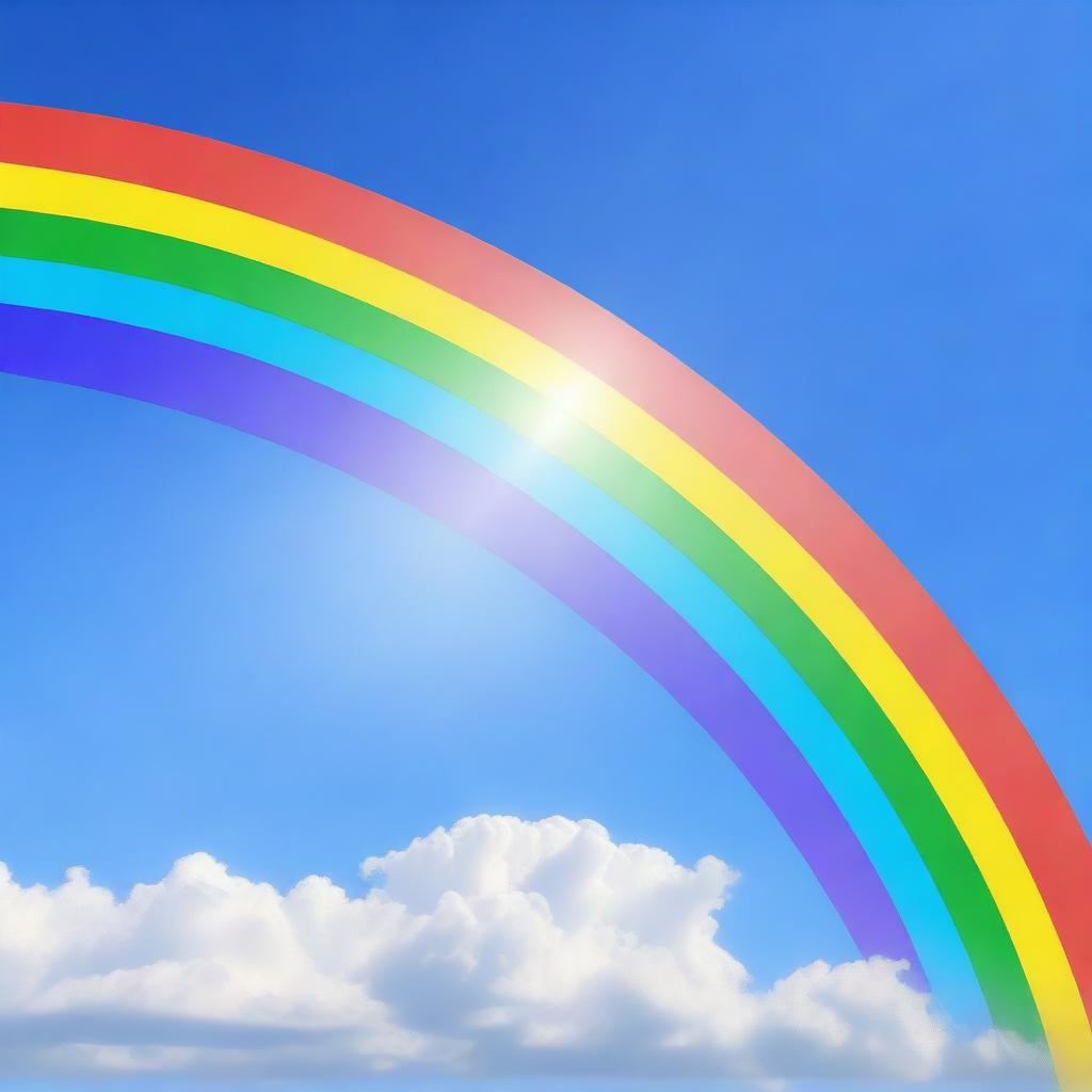 Rainbow Sky: Where Hope Meets Serenity