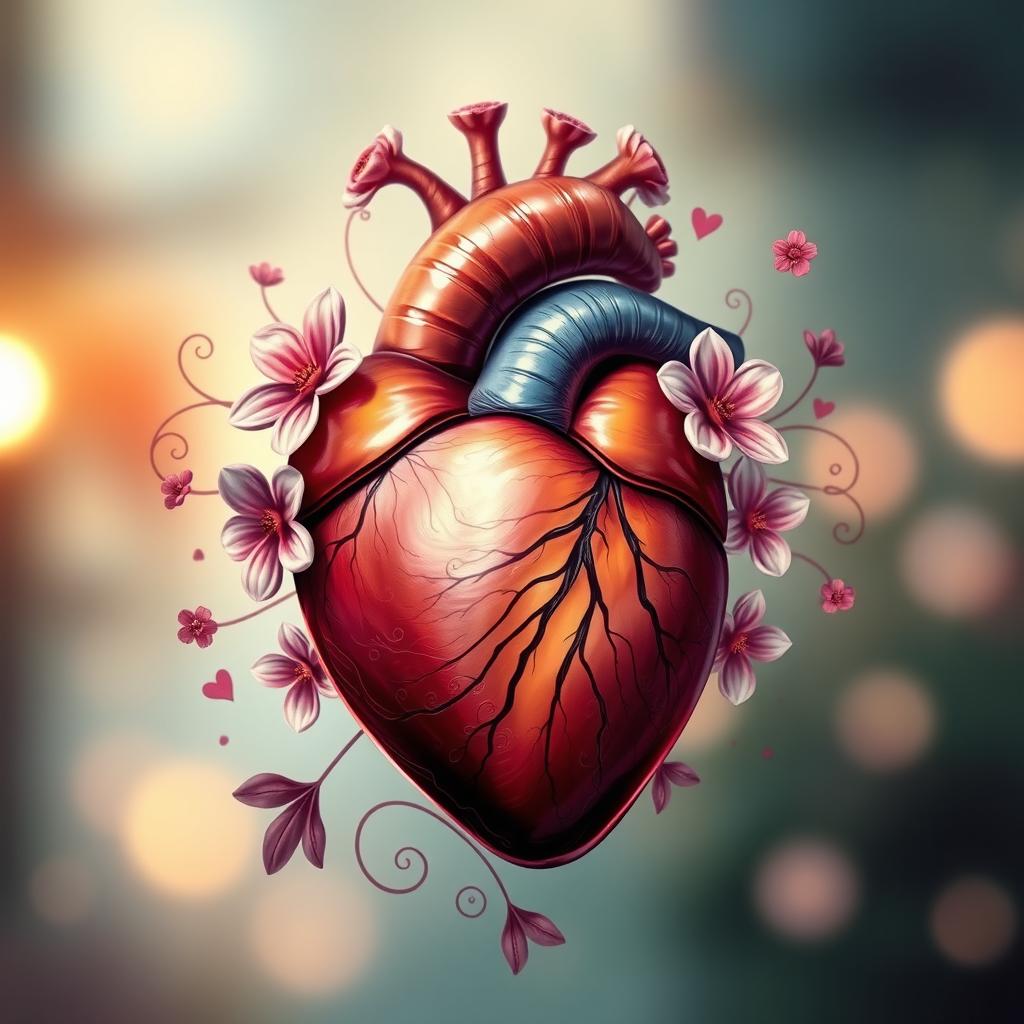 Explore the Art of the Heart: A Colorful Anatomy Journey