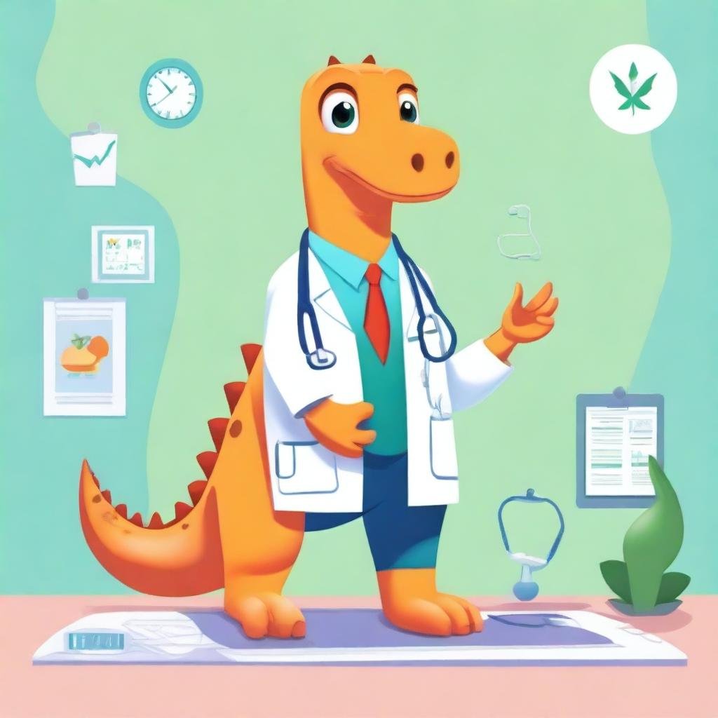 Meet Dr. Dino, the Friendly Fossil
