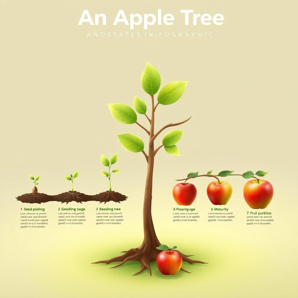 The Journey of an Apple Tree: From Seed to Fruit