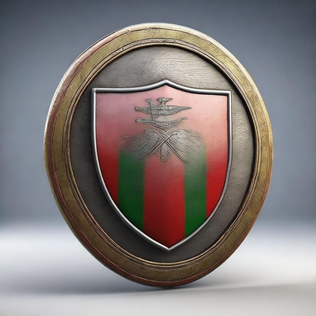 Ancient Germanic Shield: Noble Heritage