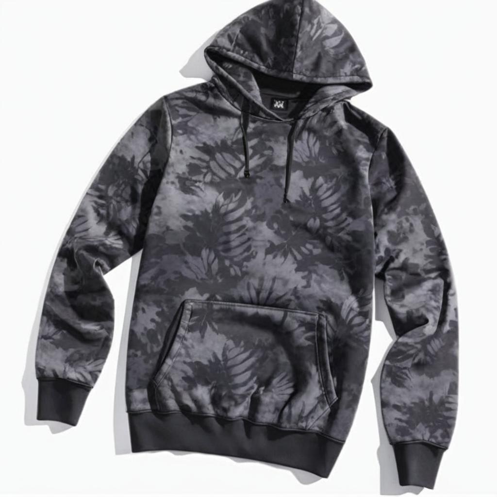 Trend Alert: Gray Camouflage Hoodie