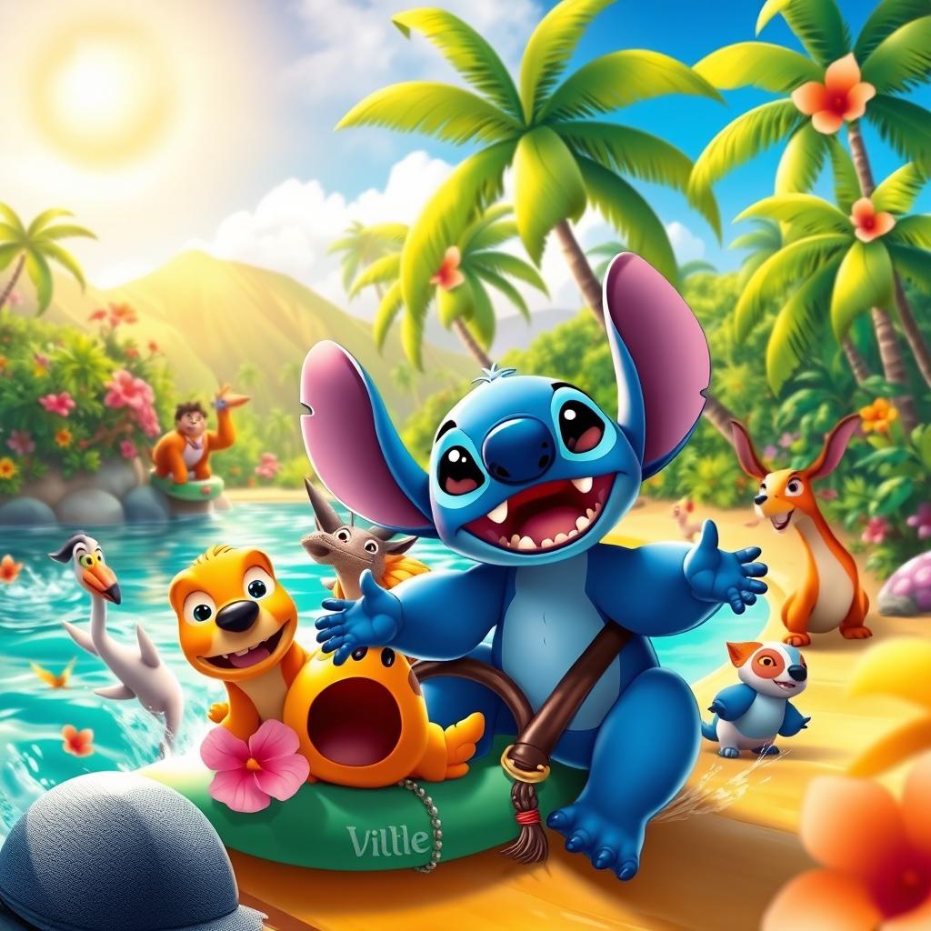 Join Stitch on a Tropical Adventure!