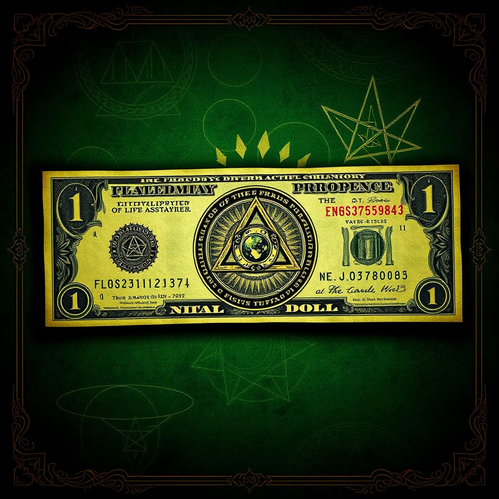 Unlock Secrets: Illuminati-Inspired Dollar Bill