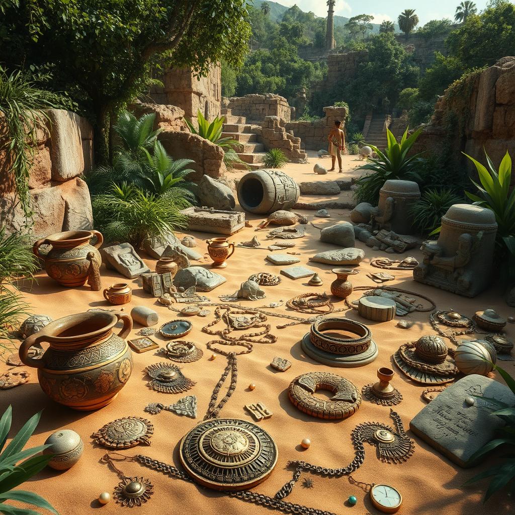 Unearthed Treasures: Artifacts from a Lost Ancient City