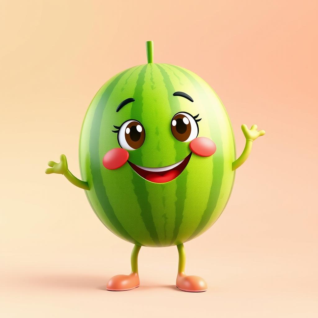 Meet Your New Favorite Watermelon Character!