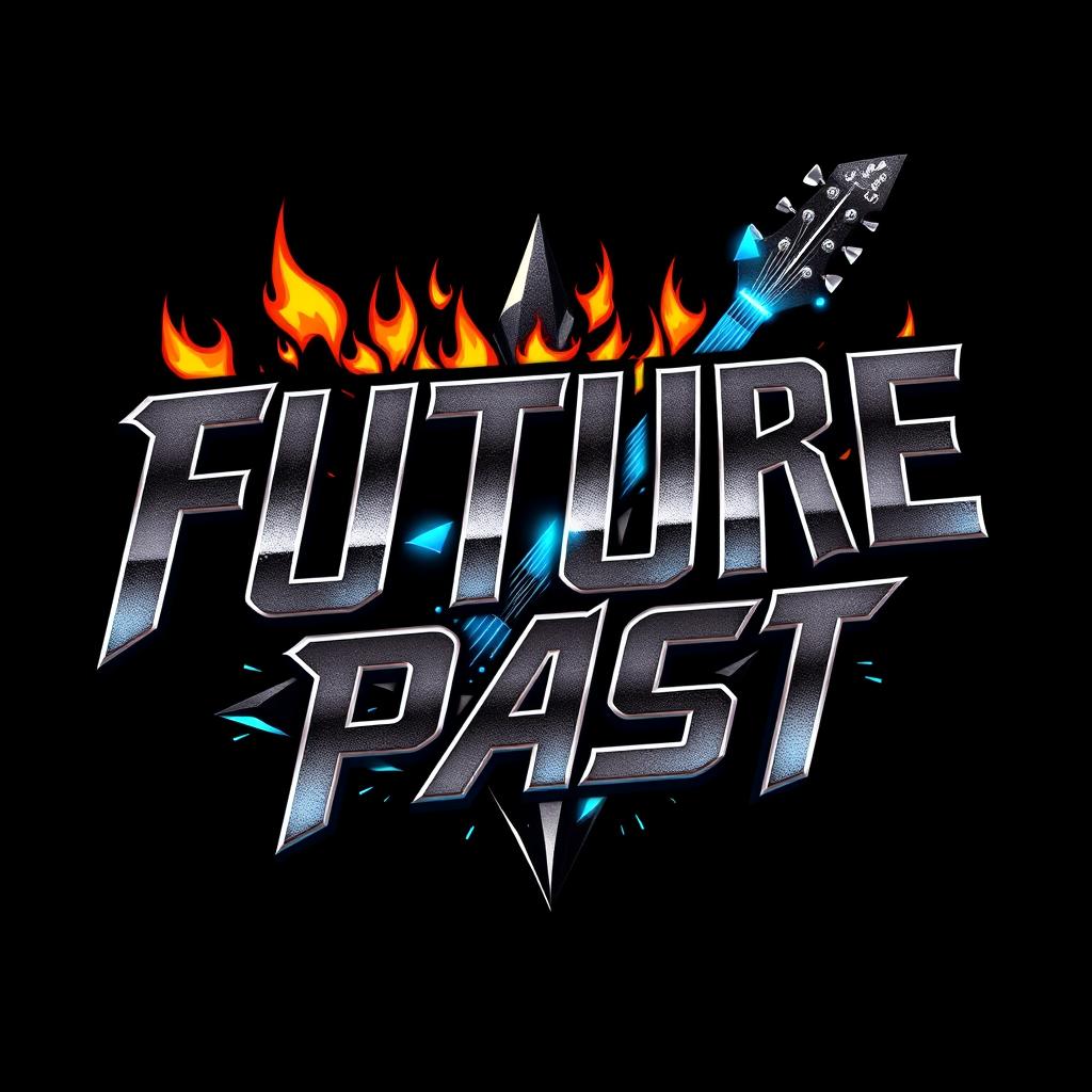 Future Past: Edgy Hard Rock Logo Design