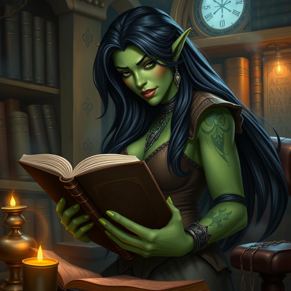 Meet the Enchanting Orc Librarian
