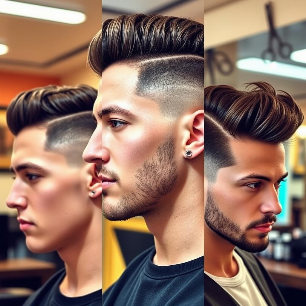 Stylish Mens Hairstyles: Undercut, Pompadour & Quiff