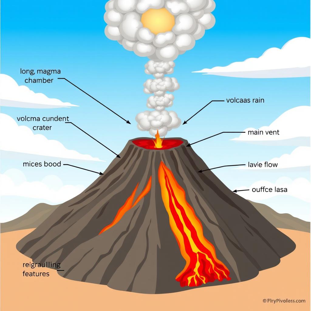 Unleash the Fury: Explore Volcano Components!