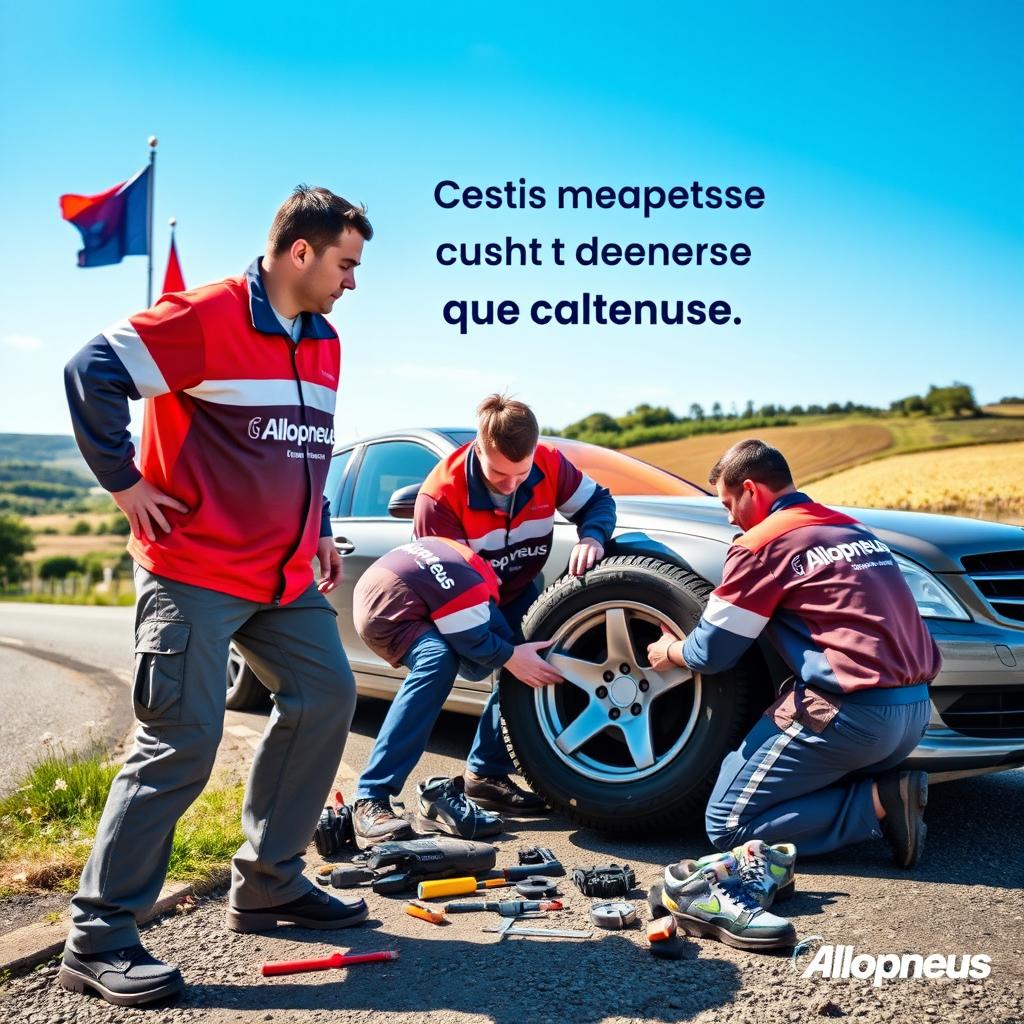 Allopneus: Tire Change Heroics on the Road!
