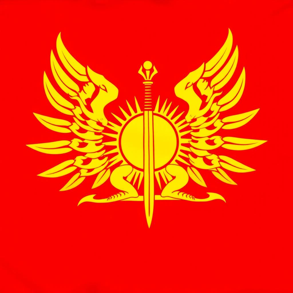 Bold Golden Sun Flag: A Symbol of Radiance