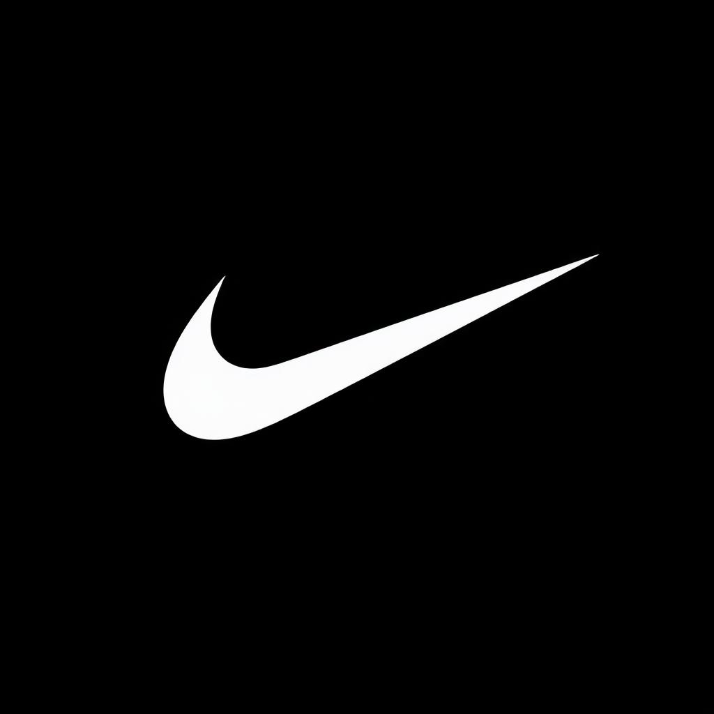 Sleek Minimalist Nike Swoosh Design