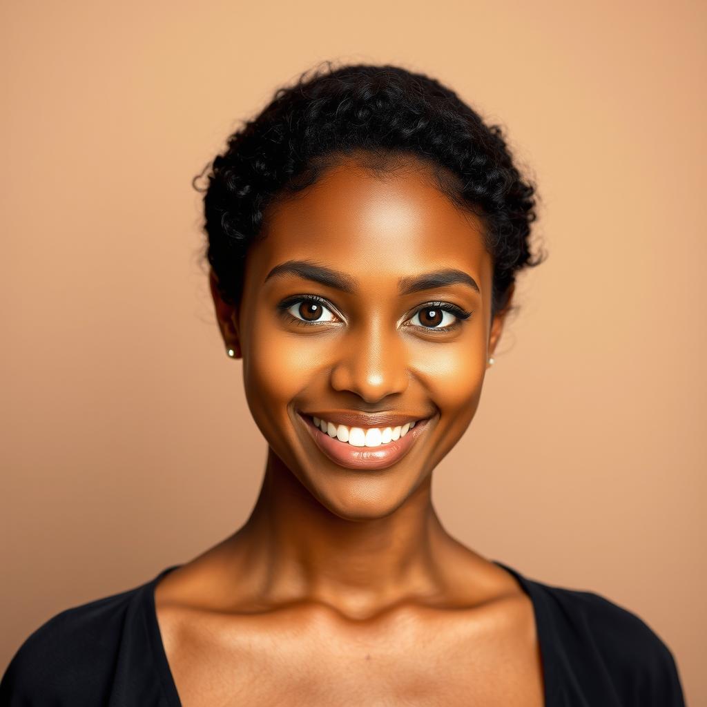 Embrace Diversity: Wheat Complexion Portrait