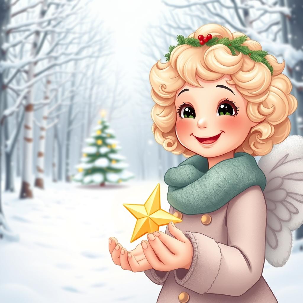 Charming Winter Wonderland: A Cartoon Escape