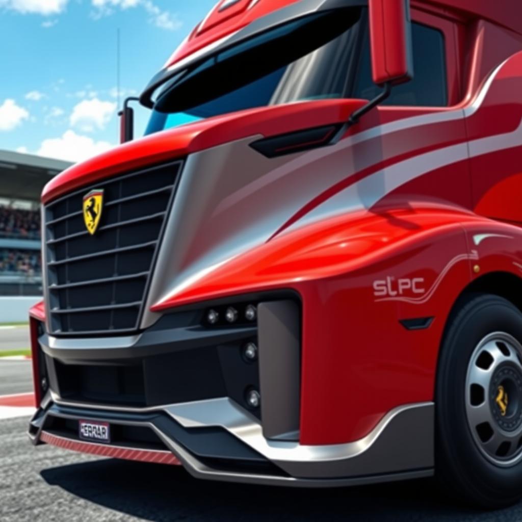 Revolutionary Ferrari Semi-Truck: Power Meets Style