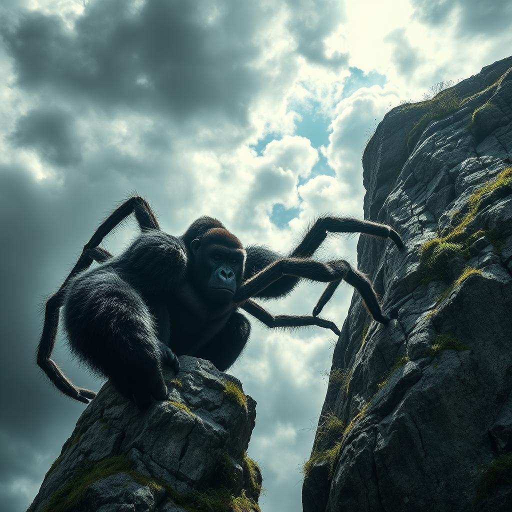 Epic Spider-Gorilla on the Rise