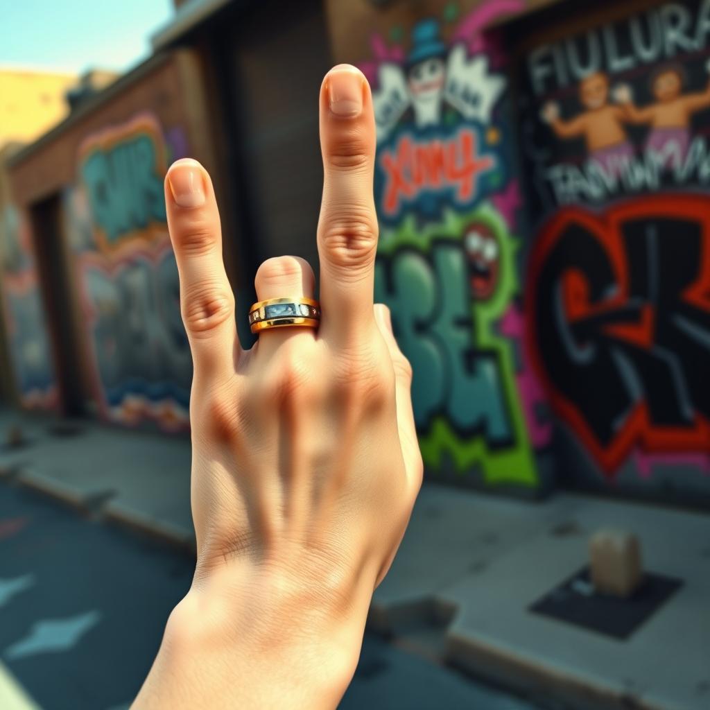 Unfiltered Expression: The Middle Finger Gesture