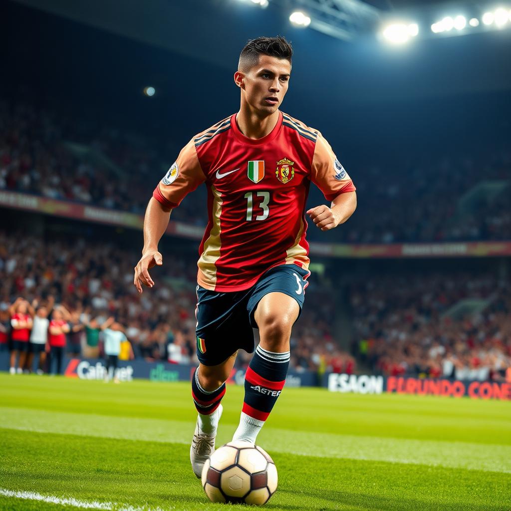 Unleash the Legend: Cristiano Ronaldo Portrait