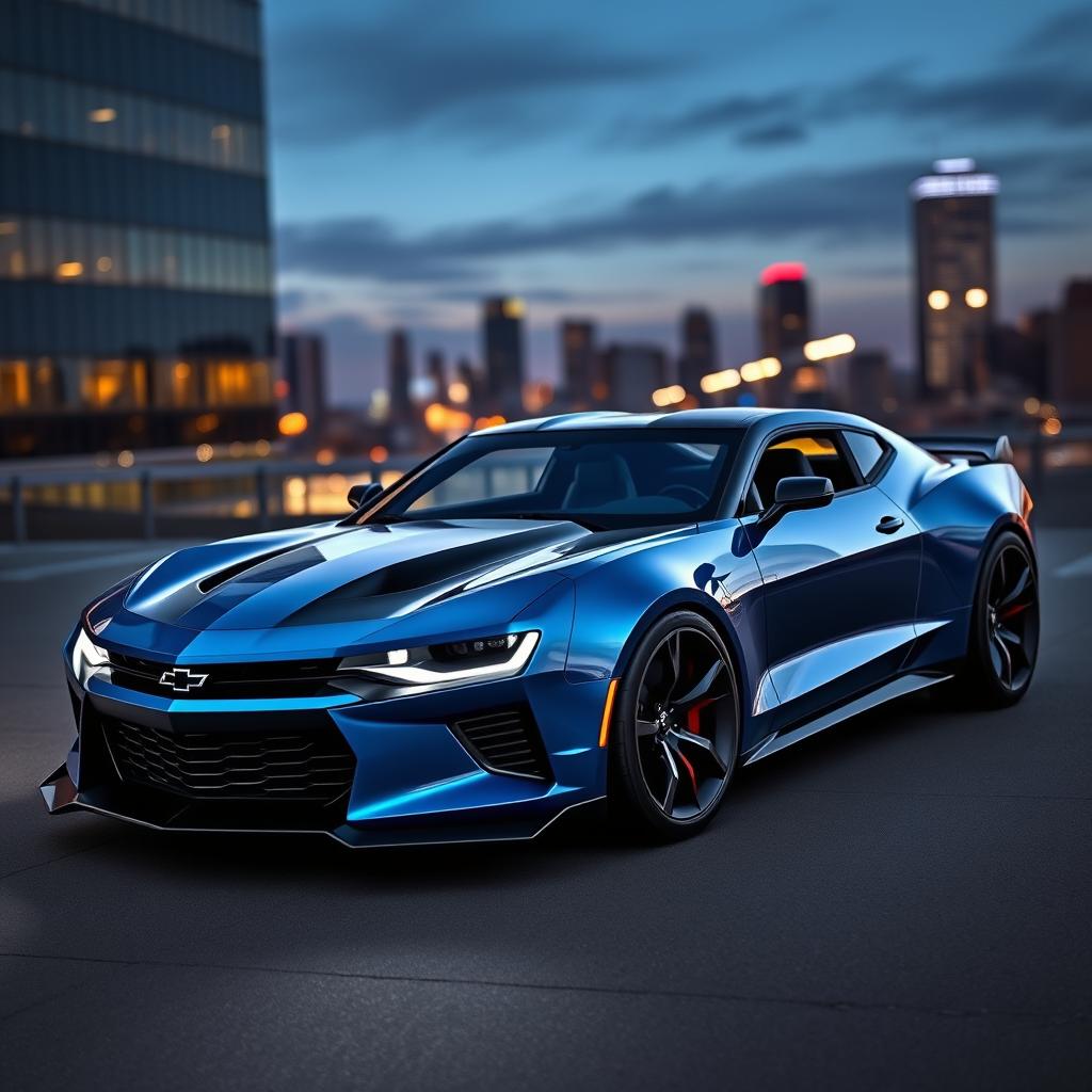 Revolutionize the Road with the Futuristic Chevrolet Camaro Concept