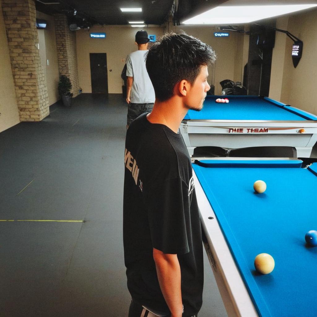 Mastering the Game: A Young Boys Billiards Adventure