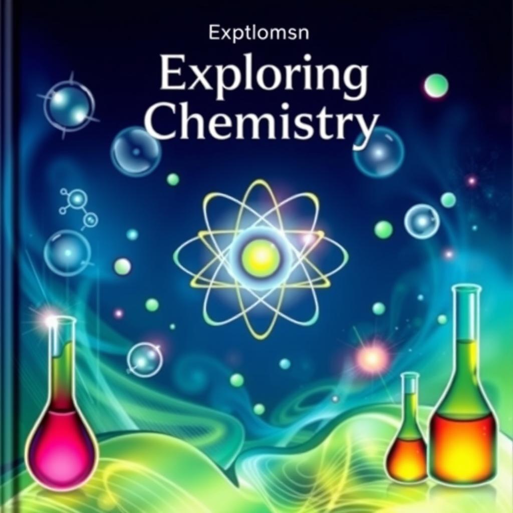 Captivating Chemistry Book Cover Design