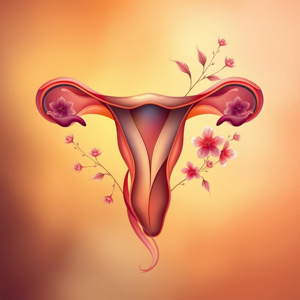 Natures Embrace: Abstract Vagina Art
