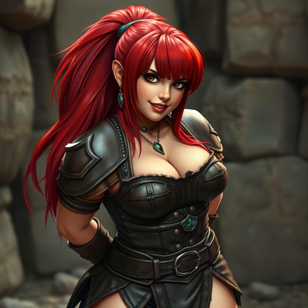 Fierce & Fabulous: Curvy Dwarf with Red Hair