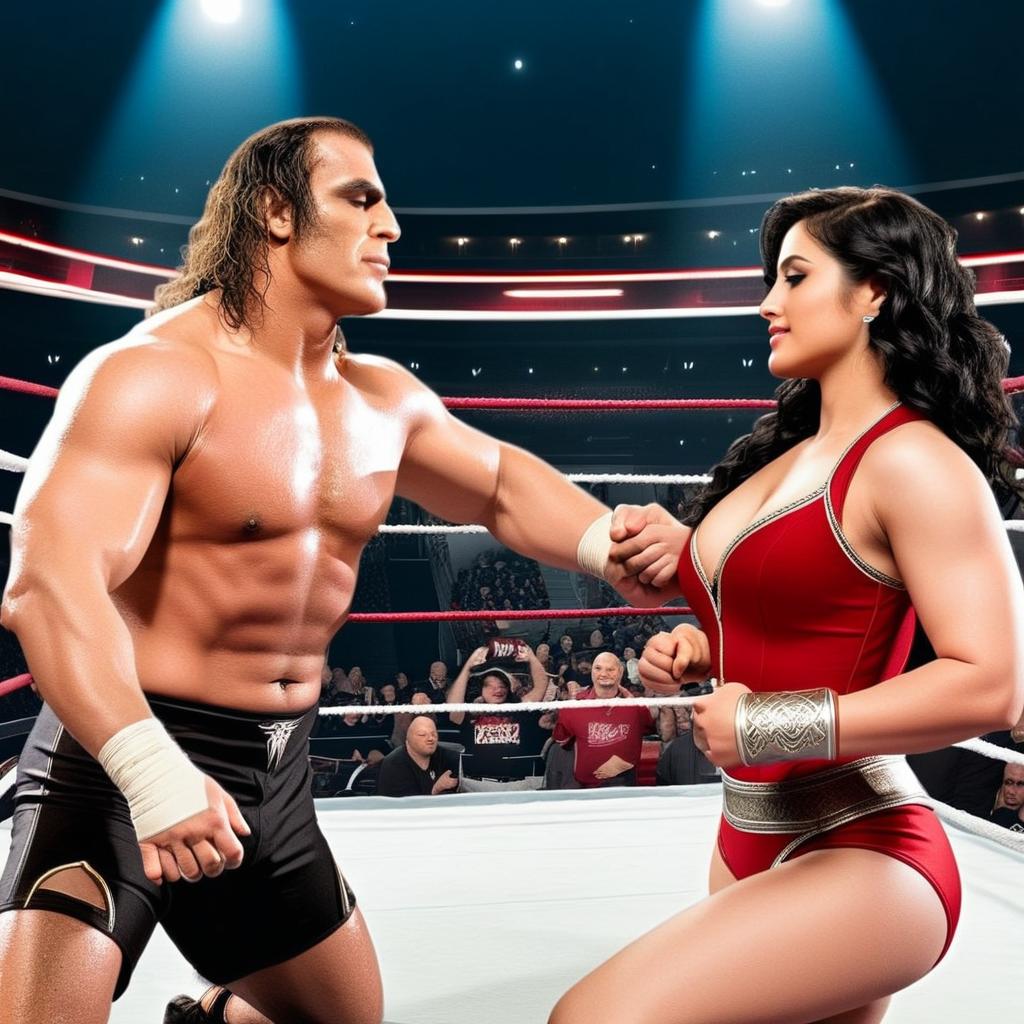 Epic Boxing Ring Showdown: Boxer vs Wrestler
