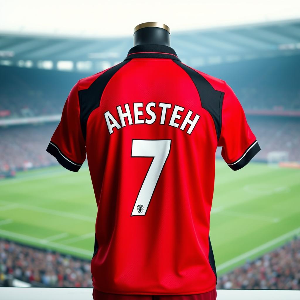 Manchester United 2008 Home Kit - Number 7