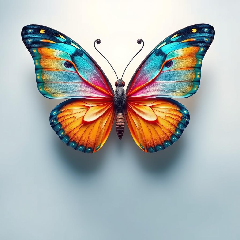 Transformative Beauty: Butterfly Inspired by the Human Face
