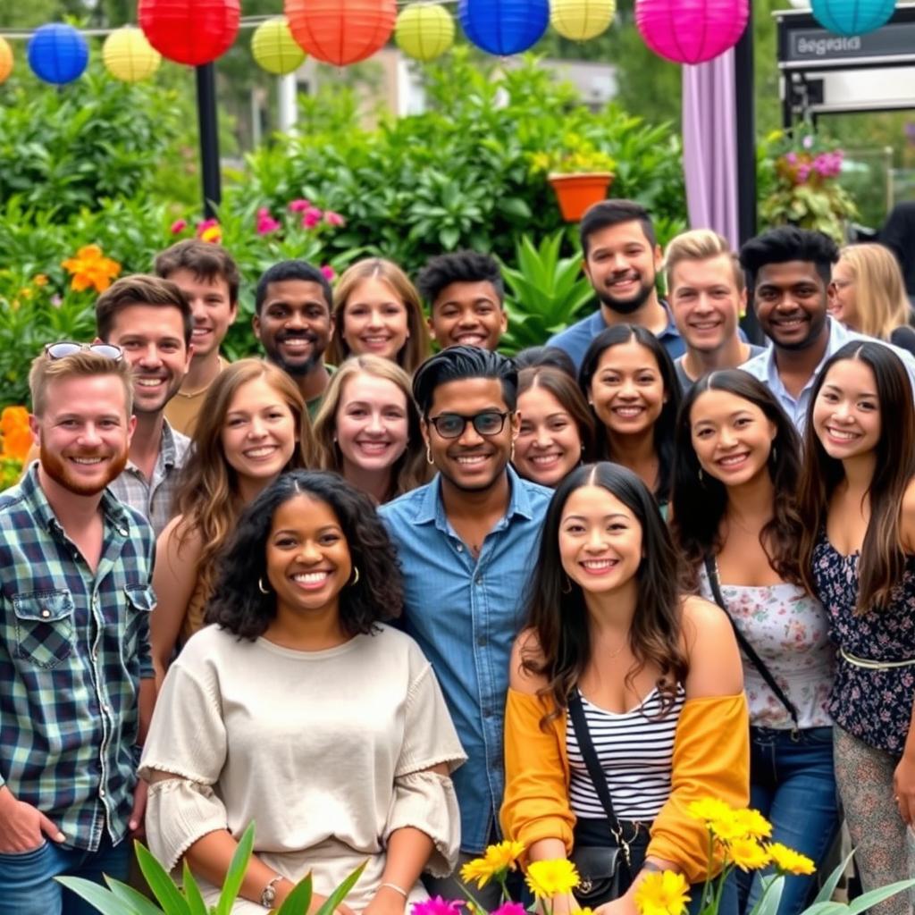 Unity in Diversity: A Vibrant Group Photo