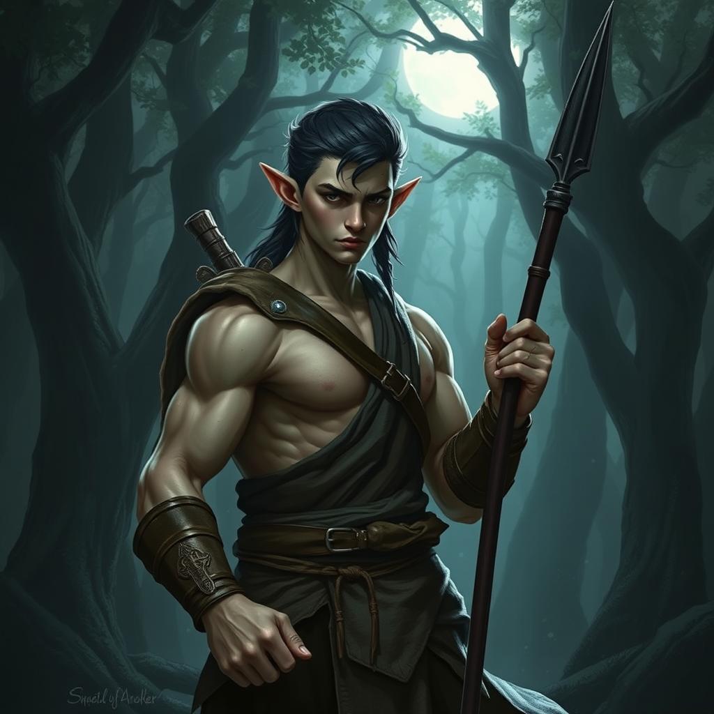 Mighty Monk: The Muscular Young Elf