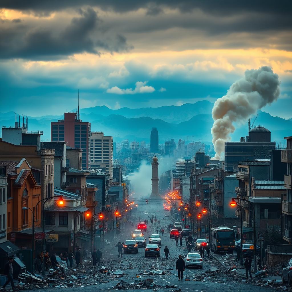 Tehran: A Dramatic Earthquake Moment