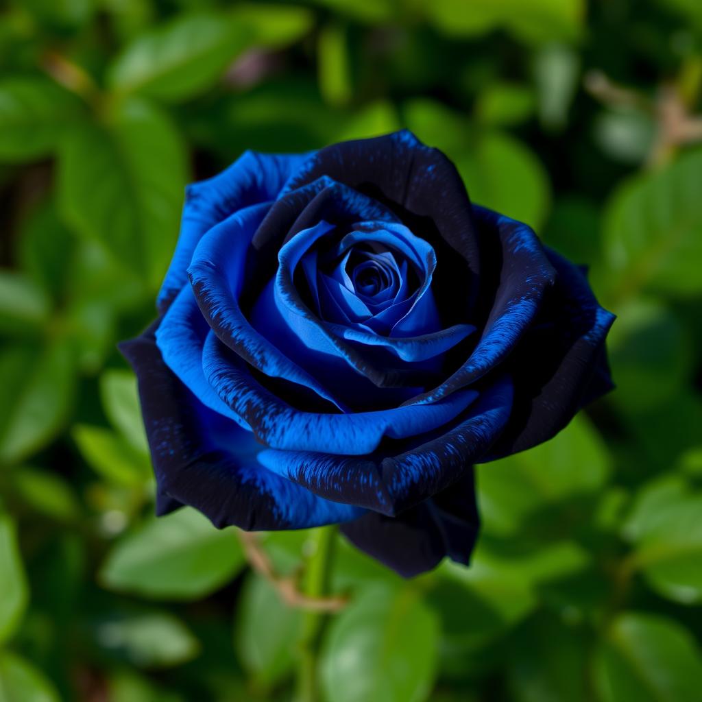 Enchanting Blue Black Rose: A Floral Masterpiece