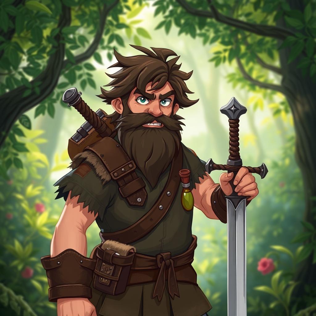 Meet the Rugged Fantasy Folk Hero