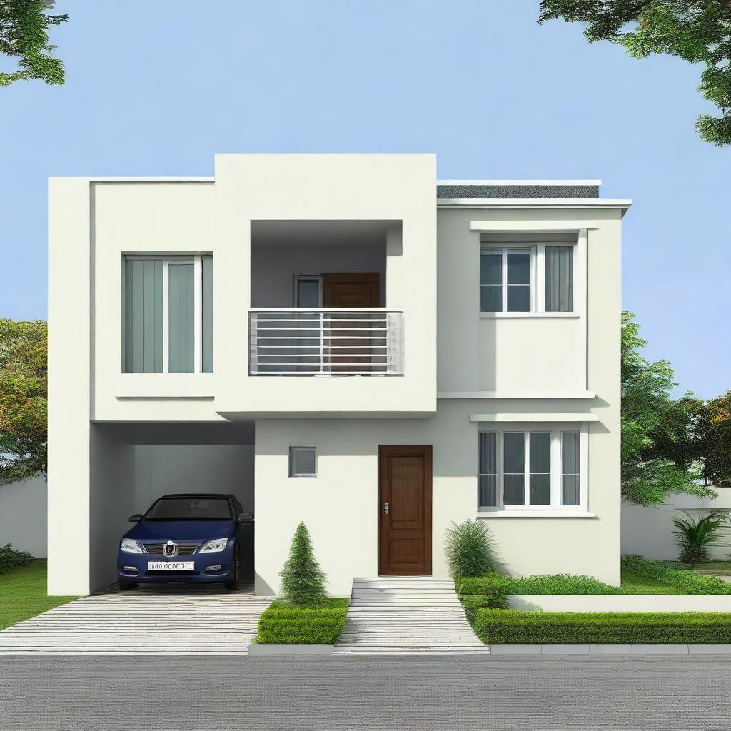 Stunning 2 Bedroom House Design on 30x30 Plot