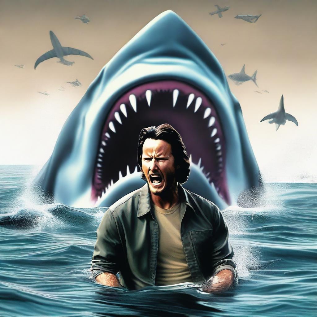 Jaws Reboot: Keanu Reeves & Willem Dafoe in a Tense Showdown