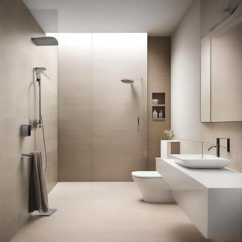 Sleek & Stylish: Modern Minimalist Bathroom