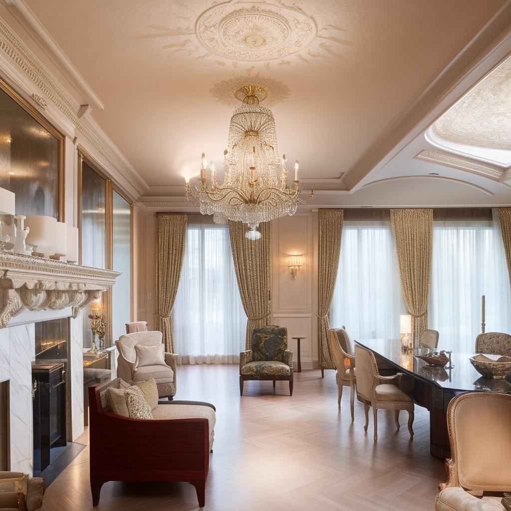 Luxury Redefined: Billionaires Top Floor Living Room