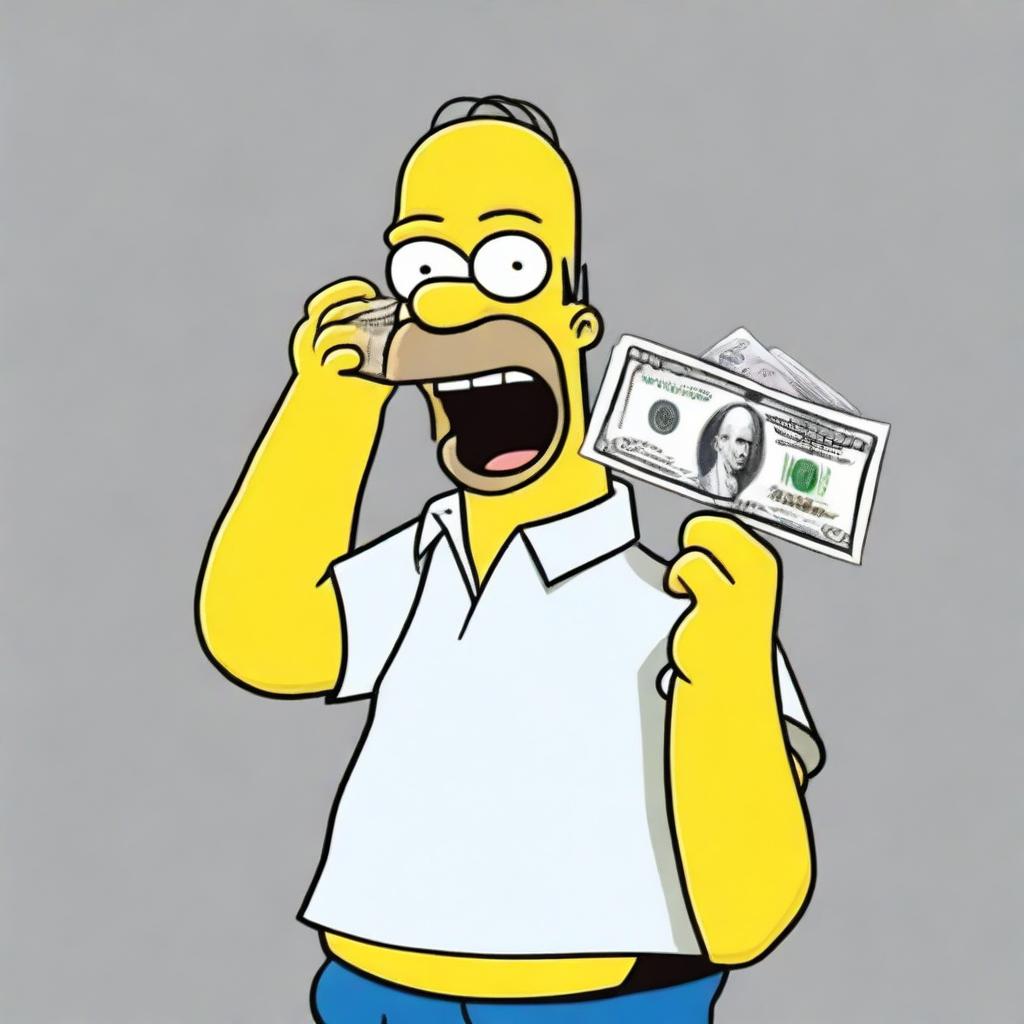 Homers Lucky Day - The Simpsons