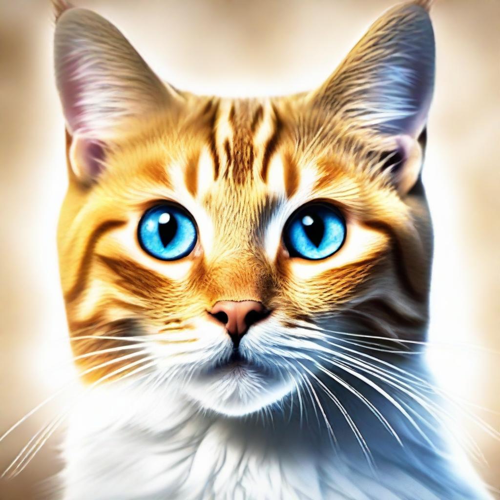 Whisker Wonderland: The Playful Puss