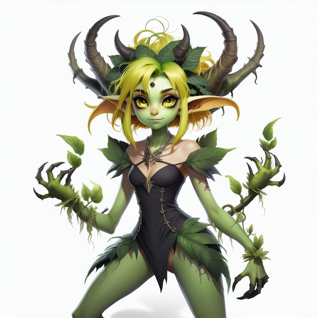 Meet the Enchanting Plant Girl Monster