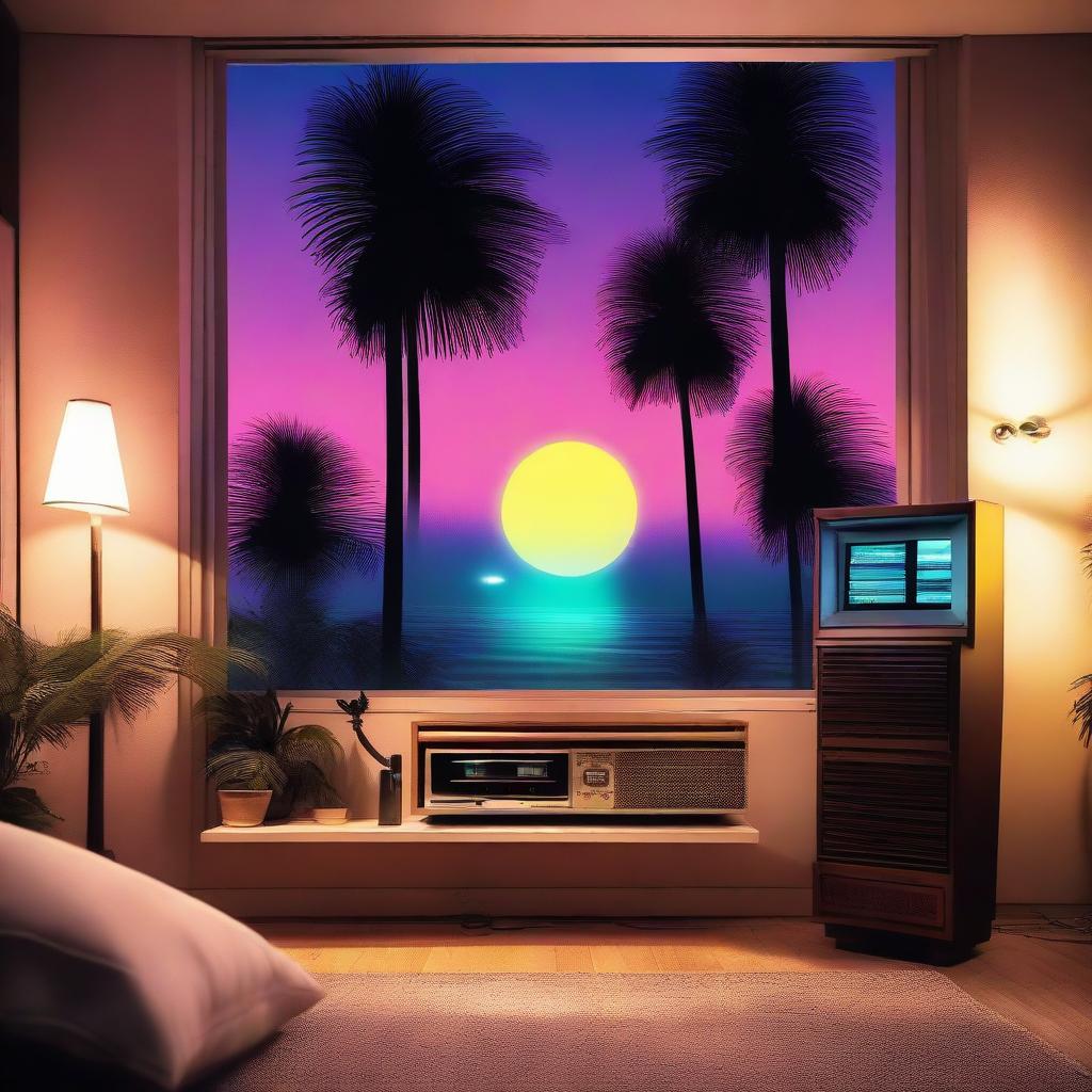 Retro Fusion: 80s Apartment with a Twist