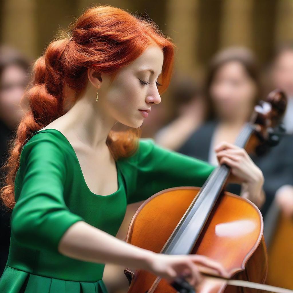 Red Hair, Melodic Beauty