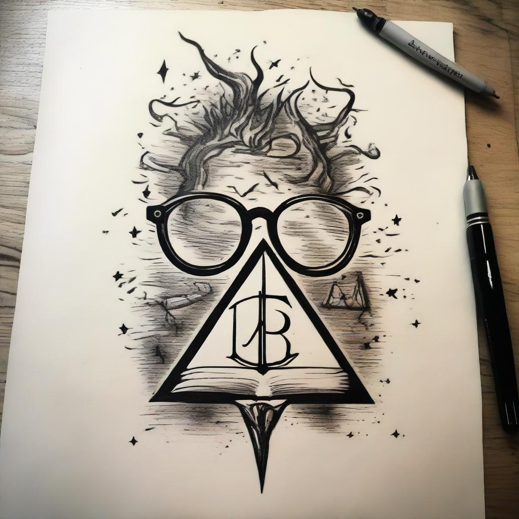 Harry Potter Tattoo Design: A Celebration of Magic