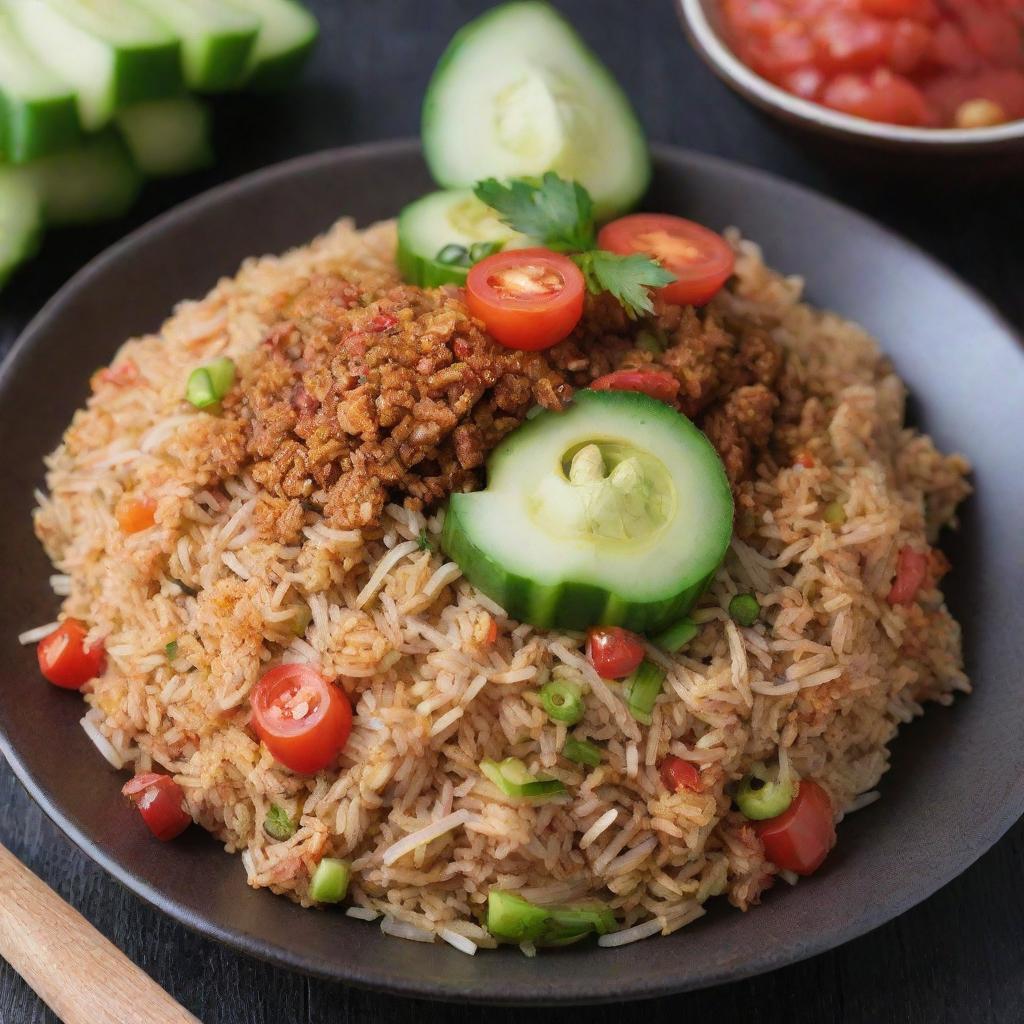 Sizzling Nasi Goreng: Spicy Indonesian Fried Rice